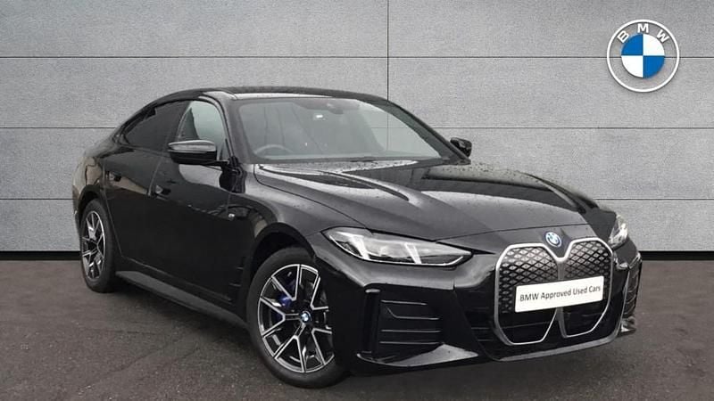 Black Used 2025 BMW i4 M Sport Sedan | £36,995 (Good price) - Image 1/4