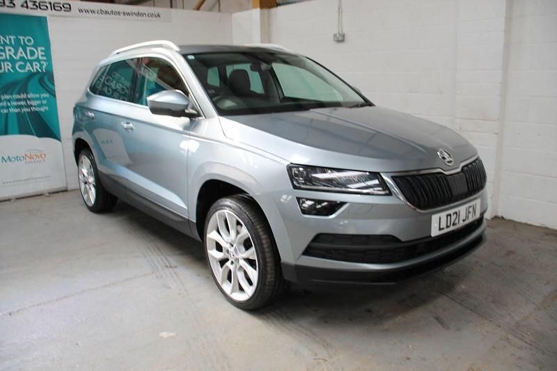 Grey Used 2021 Skoda Karoq SUV | £18,995 (Fair price) - Image 1/4