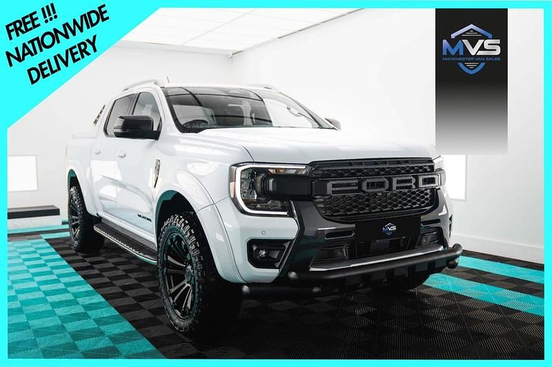 New Ford Ranger Wildtrack 205 HP (150 kW) 2025 White Pickup