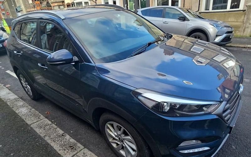 Used Hyundai Tucson SE 116 HP (85 kW) 2017 Blue SUV