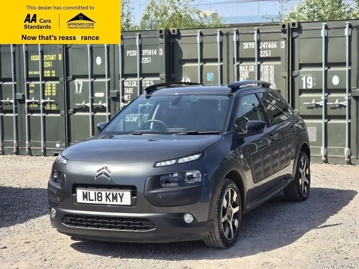 Used Citroën C4 Cactus Flair 100 HP (73 kW) 2018 Grey Hatchback