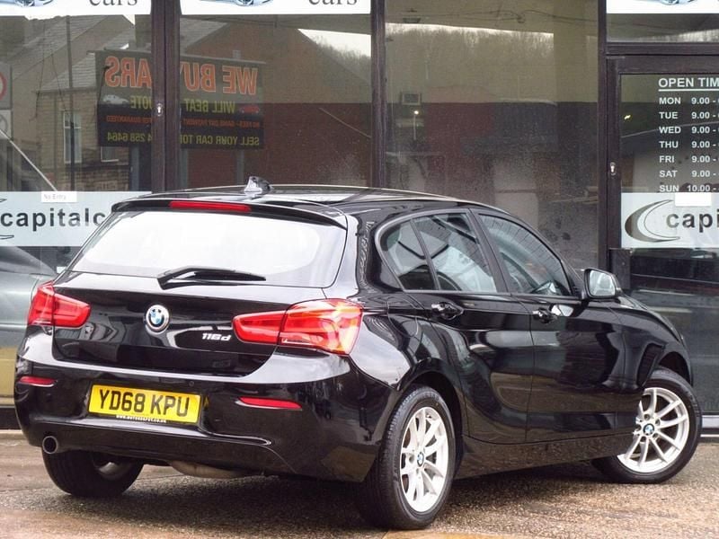 Used BMW 116 2018 Black Hatchback