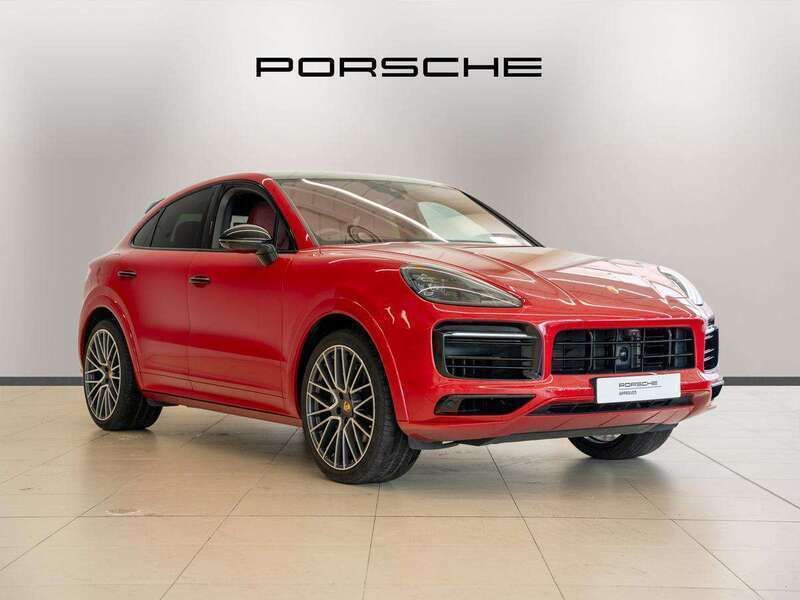 Carmine red Used 2022 Porsche Cayenne SUV | £62,990 - Image 1/4