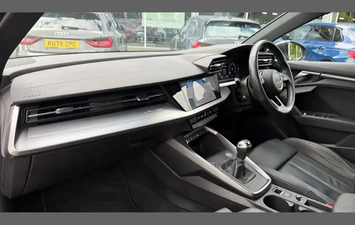 Used Audi A3 S-Line 110 HP (80 kW) 2023 Grey Sedan