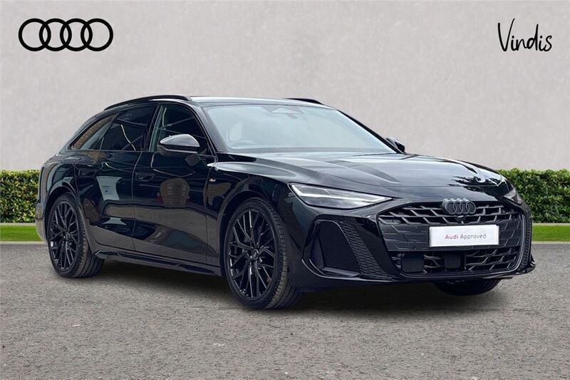 Black Used 2025 Audi A6 S-Line Estate | £65,030 - Image 1/4