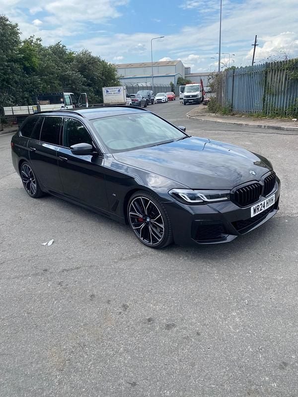 Grey Used 2024 BMW 520 M Sport Estate | £29,495 (Super price) - Image 1/4