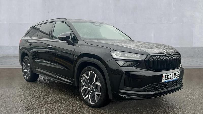 Used Skoda Kodiaq SportLine 150 HP (110 kW) 2025 Black SUV