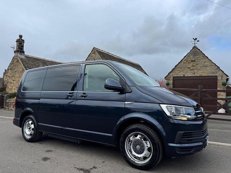 Used VW T6 SE 150 HP (110 kW) 2017 Blue Van