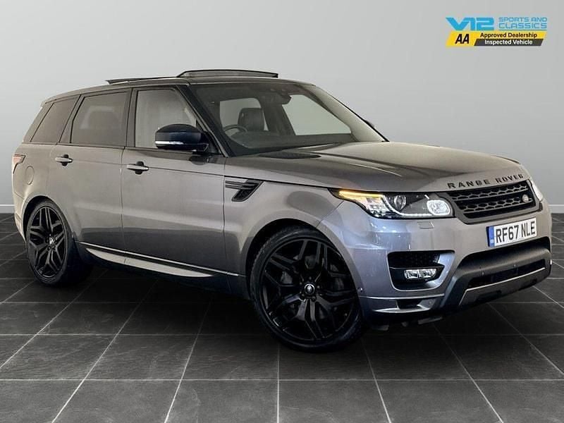 Grey Used 2018 Land Rover Range Rover Sport Autobiography Dynamic SUV | £19,495 (Super price) - Image 1/2