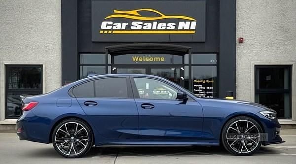 Used BMW 320 Sport Line 187 HP (137 kW) 2019 Blue Sedan