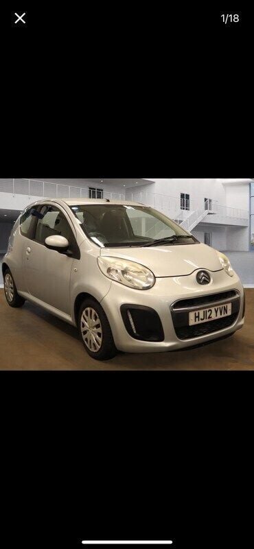 Grey Used 2012 Citroën C1 VTR Sport Hatchback | £1,499 (Good price) - Image 1/4