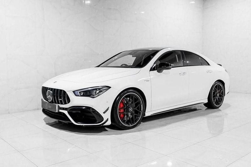 Used Mercedes CLA45 AMG AMG 421 HP (309 kW) 2023 White Coupe