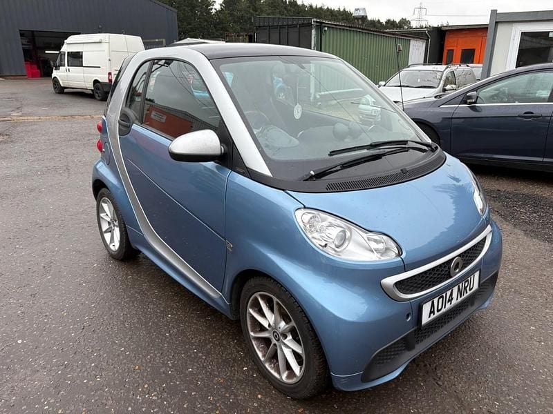 Used Smart ForTwo Coupé Passion 2014 Blue Coupe