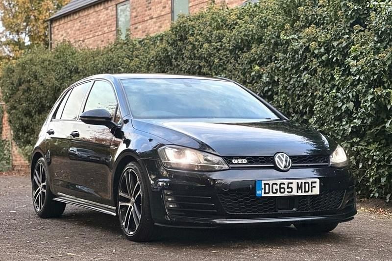 Black Used 2015 VW Golf VII GTD Hatchback | £6,495 (Good price) - Image 1/1