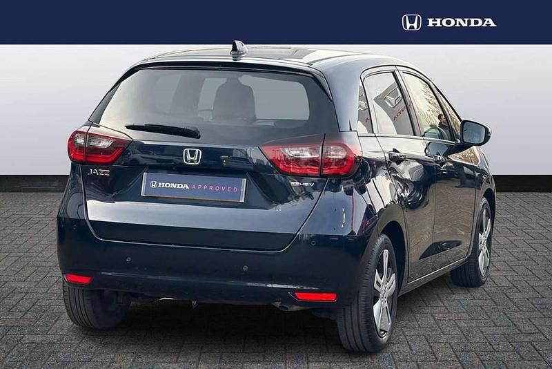Used Honda Jazz Hybrid 109 HP (80 kW) 2021 Blue Hatchback