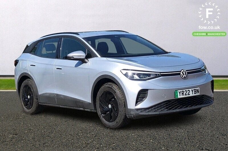 Silver Used 2022 VW ID.4 Comfortline SUV | £18,099 (Good price) - Image 1/3
