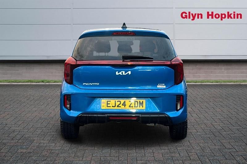 Used Kia Picanto GT-Line 62 HP (45 kW) 2024 Blue Hatchback
