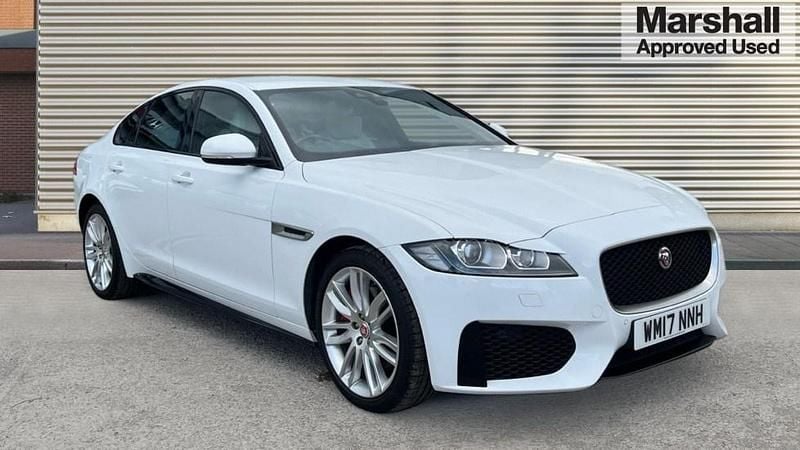 White Used 2017 Jaguar XF S Sedan | £19,642 (Fair price) - Image 1/4