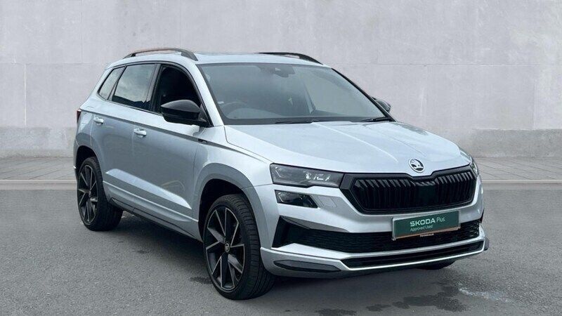 Silver Used 2023 Skoda Karoq SportLine SUV | £25,880 (Fair price) - Image 1/4