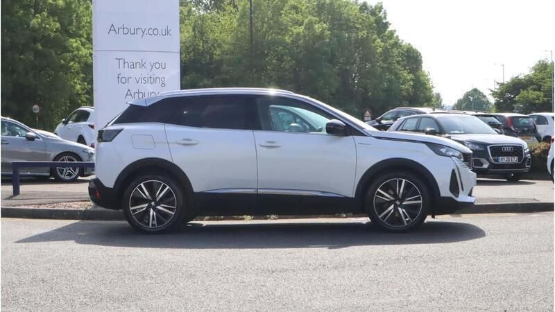White Used 2022 Peugeot 3008 GT SUV | £19,180 (Good price) - Image 1/2