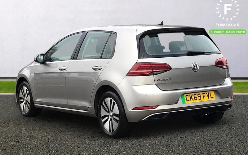 Used VW e-Golf 99 kW (135 HP) 2019 Silver Hatchback