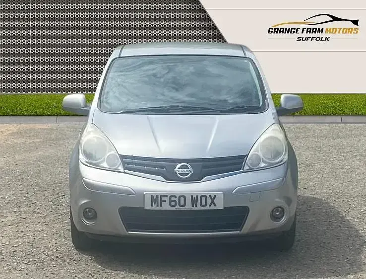 Used Nissan Note N-TEC 88 HP (64 kW) 2010 Silver Hatchback