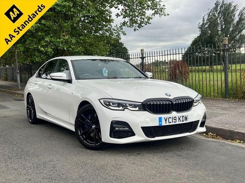 White Used 2019 BMW 320 M Sport Sedan | £17,995 (Fair price) - Image 1/4