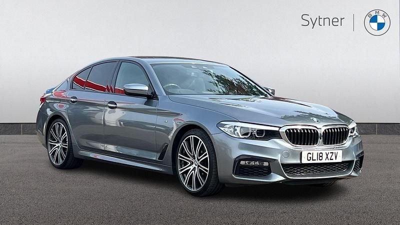 Blue Used 2018 BMW 540 M Sport | £27,000 (Fair price) - Image 1/4