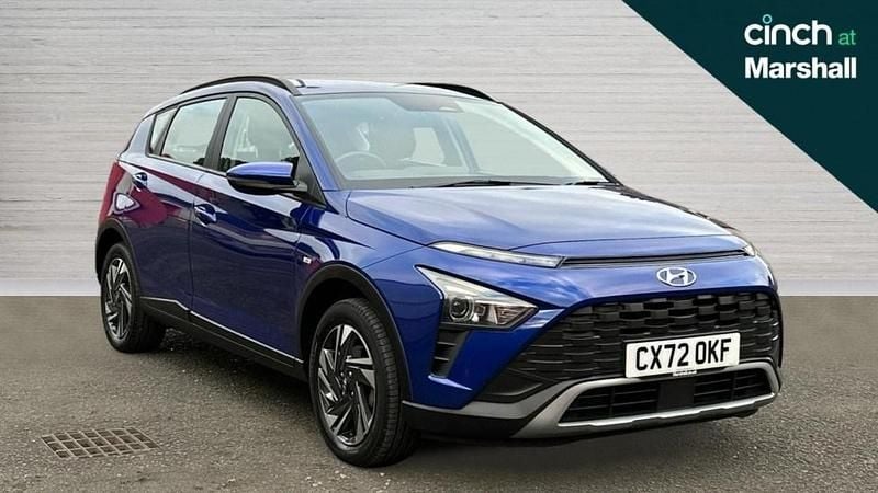 Blue Used 2022 Hyundai Bayon SE SUV | £13,773 (Fair price) - Image 1/4