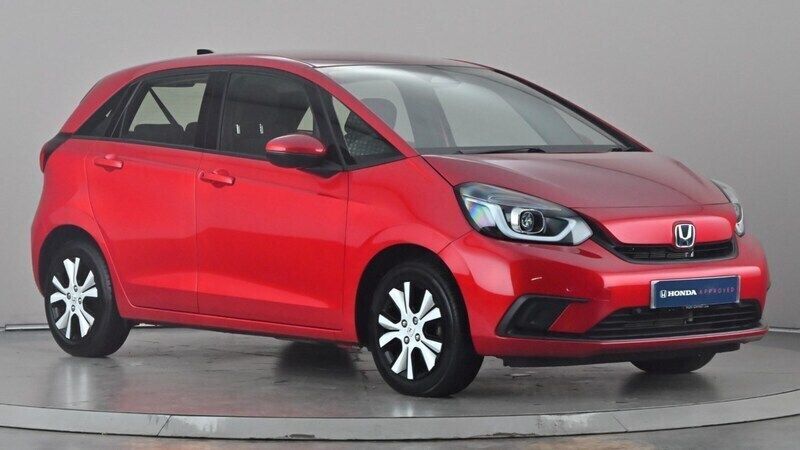 Red Used 2021 Honda Jazz Hybrid Hatchback | £14,495 (Good price) - Image 1/4