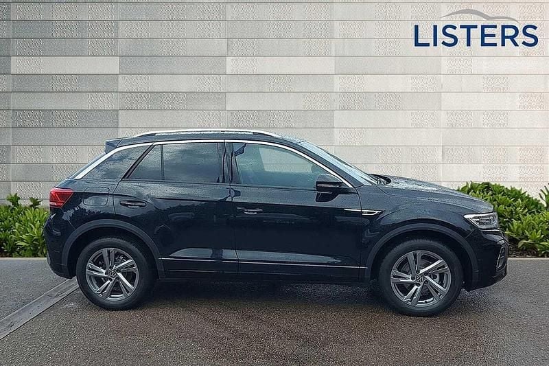 New VW T-Roc R-line 150 HP (110 kW) 2025 Deep black SUV
