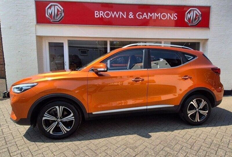 Orange Used 2021 MG ZS Excite Sedan | £11,995 (Fair price) - Image 1/4