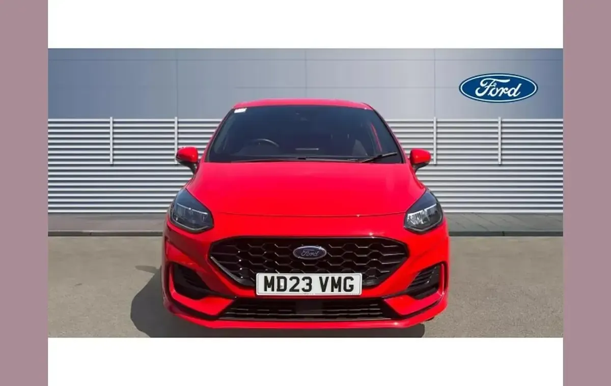Used Ford Fiesta ST-Line 125 HP (91 kW) 2023 Red Hatchback