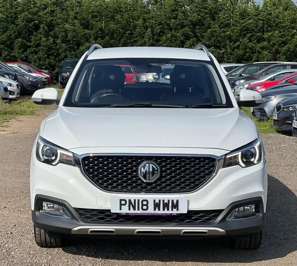 Used MG ZS Exclusive 106 HP (77 kW) 2018 White SUV