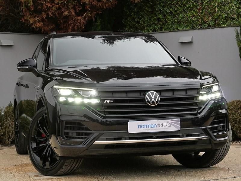 Black Used 2020 VW Touareg Black Edition SUV | £34,995 (A bit pricey) - Image 1/3