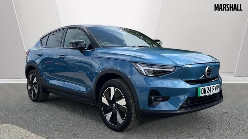 Fjord blue Used 2024 Volvo EC40 Plus SUV | £31,980 - Image 1/1
