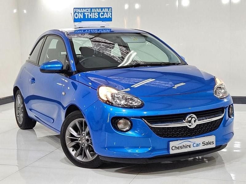 Used Vauxhall Adam Unlimited 70 HP (51 kW) 2017 Blue Hatchback