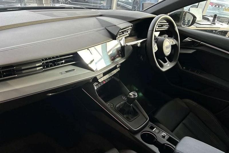 Used Audi A3 S-Line 147 HP (108 kW) 2024 Black Sedan