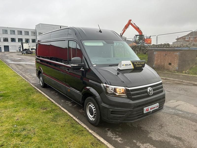 Used VW Crafter Trendline 140 HP (102 kW) 2022 Black Van