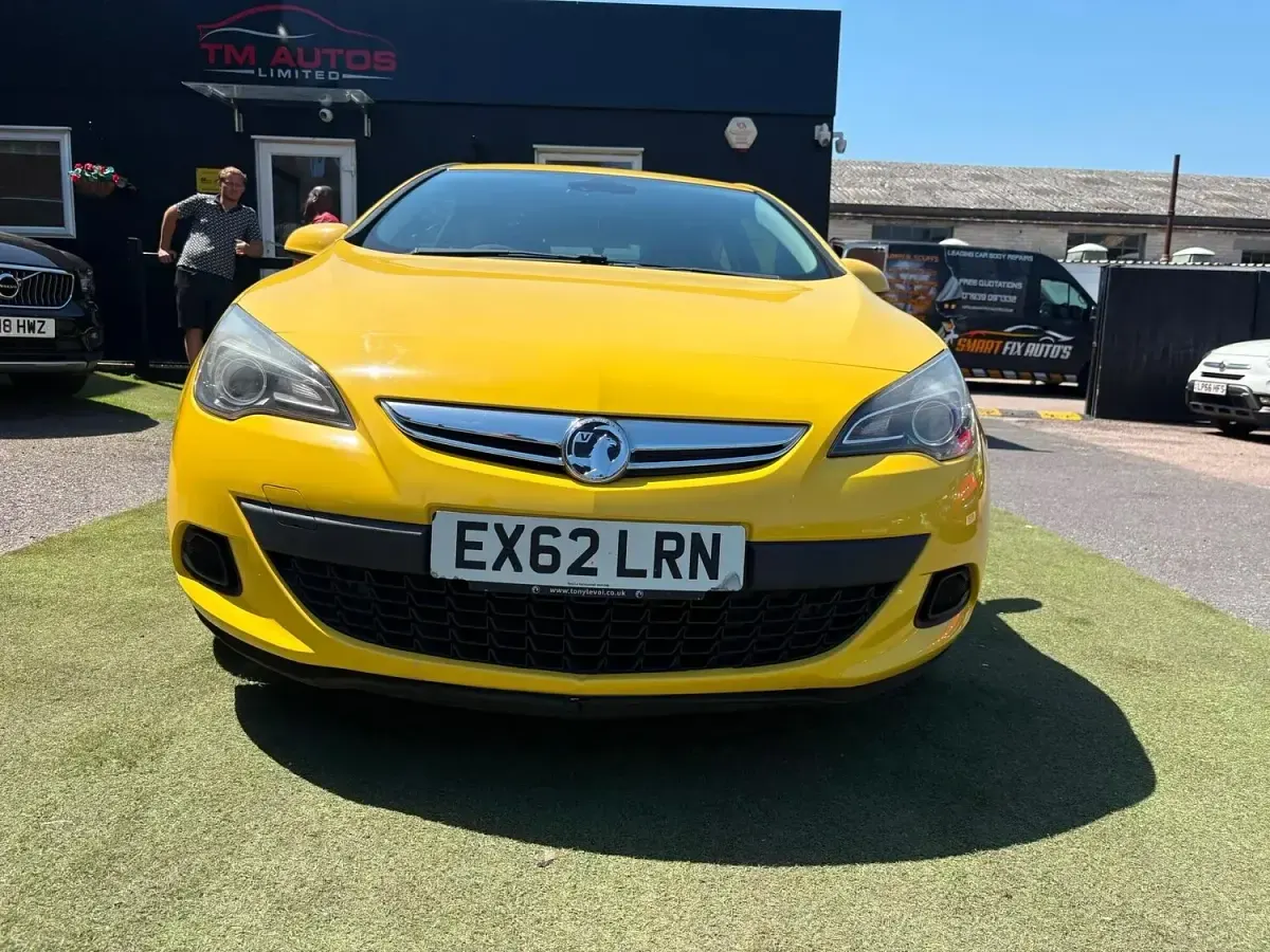 Used Vauxhall Astra GTC Sport 2012 Yellow Hatchback