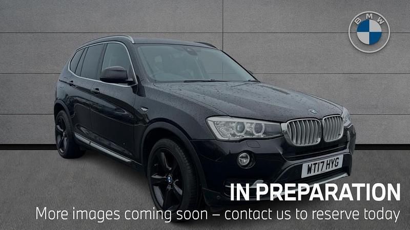 Used BMW X3 xLine 187 HP (137 kW) 2017 Black SUV