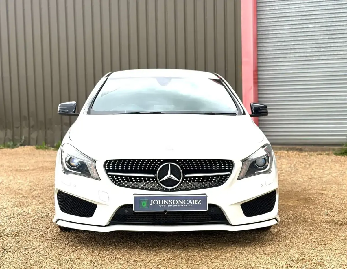 Used Mercedes CLA220 AMG 177 HP (130 kW) 2015 White Sedan