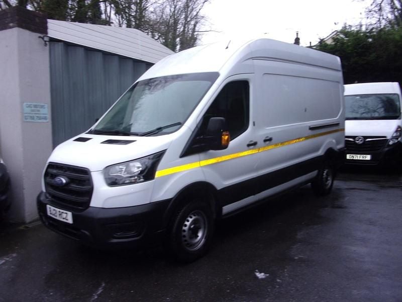 Used Ford Transit 130 HP (95 kW) 2021 White Van