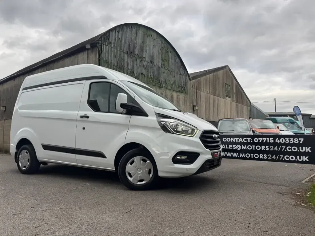 Used Ford Transit Custom Trend 130 HP (95 kW) 2021 White Van