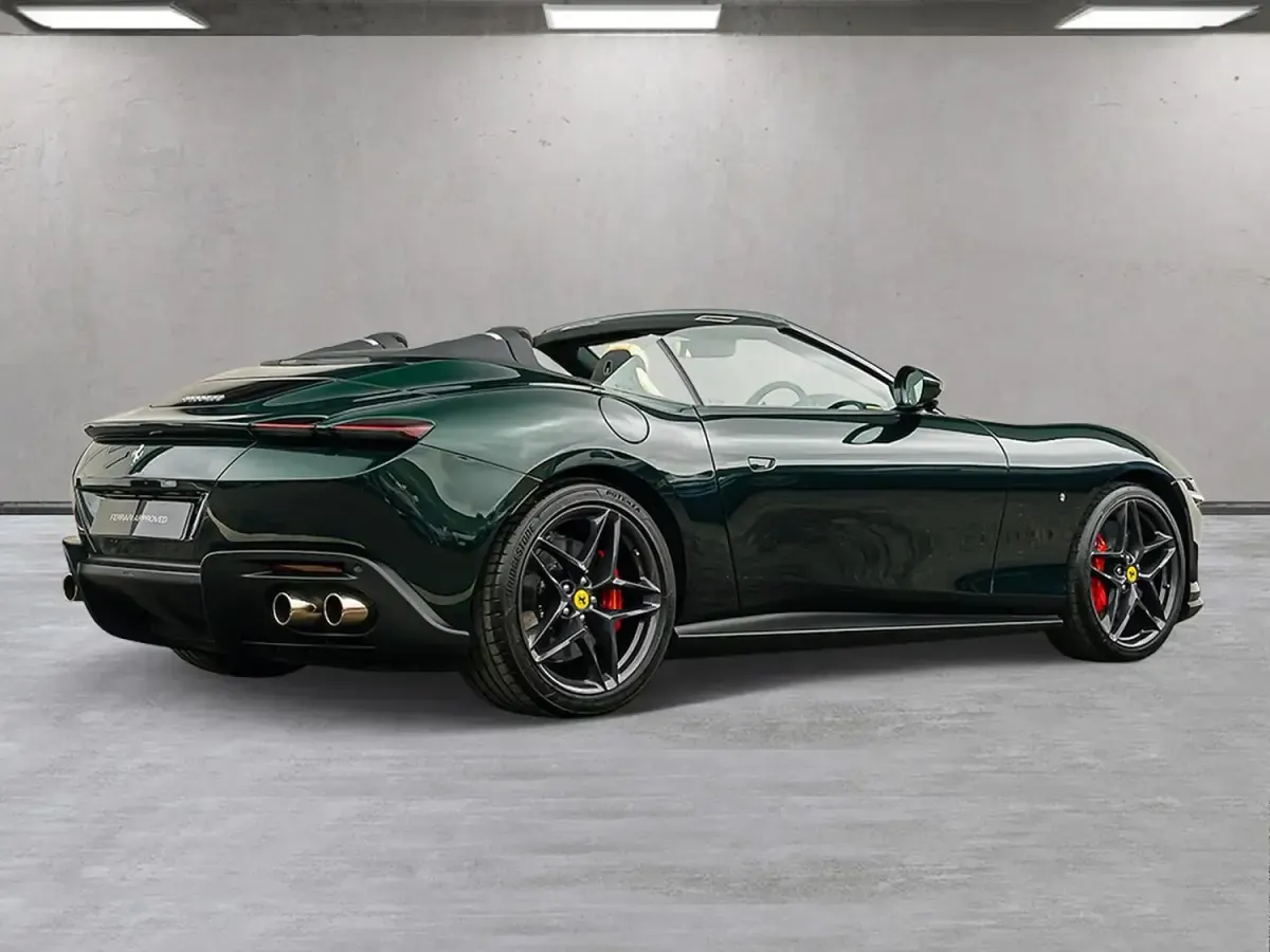 New Ferrari Roma 620 HP (456 kW) 2025 Green Cabriolet