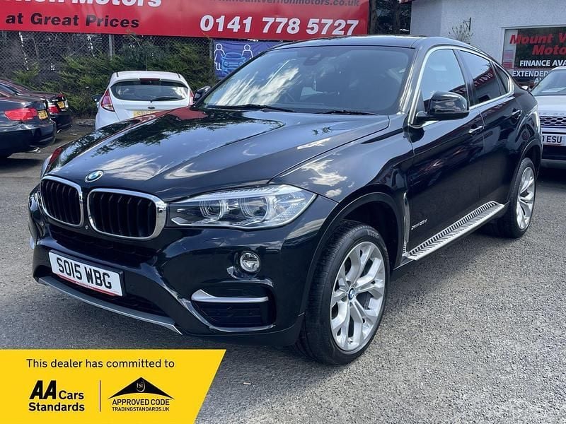 Black Used 2015 BMW X6 Sport Line SUV | £18,995 (Fair price) - Image 1/1