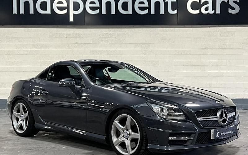 Grey Used 2013 Mercedes SLK250 AMG Cabriolet | £6,995 (Fair price) - Image 1/4
