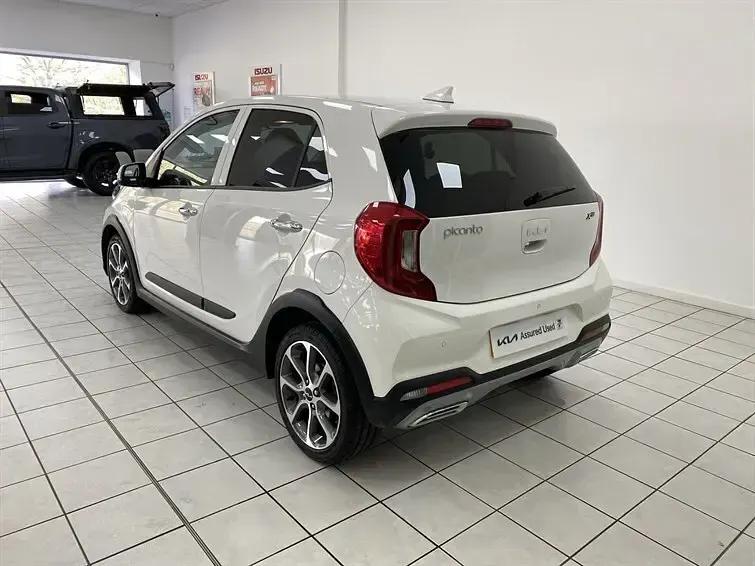 Used Kia Picanto X-Line 2024 White Hatchback