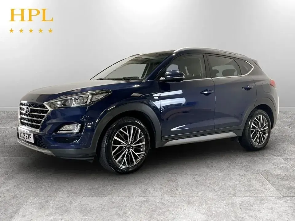 Used Hyundai Tucson Premium 185 HP (136 kW) 2019 Blue SUV
