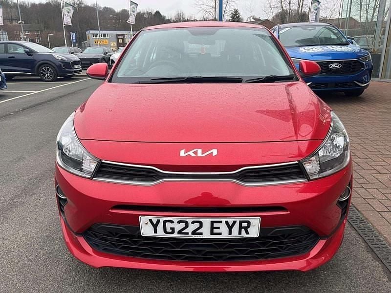 Used Kia Rio 2022 Red Hatchback